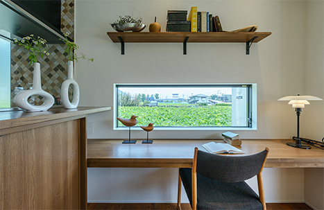 風景を取り込む視線の計画