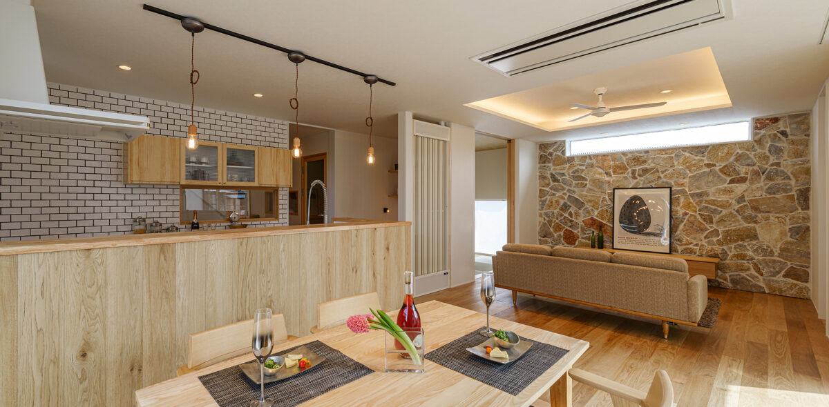 おもてなしを大切にしたバーベキューハウスのある家