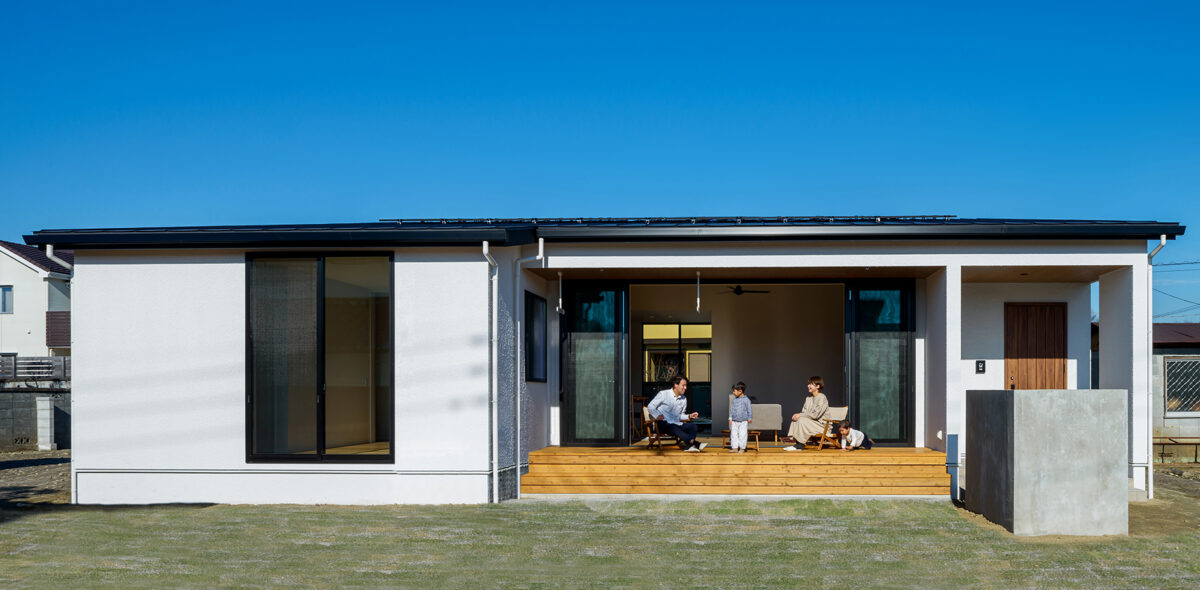 勾配天井の上品で感性豊かな平屋