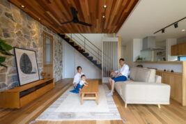 理想通りの素敵な家に住むことができてとても幸せです。