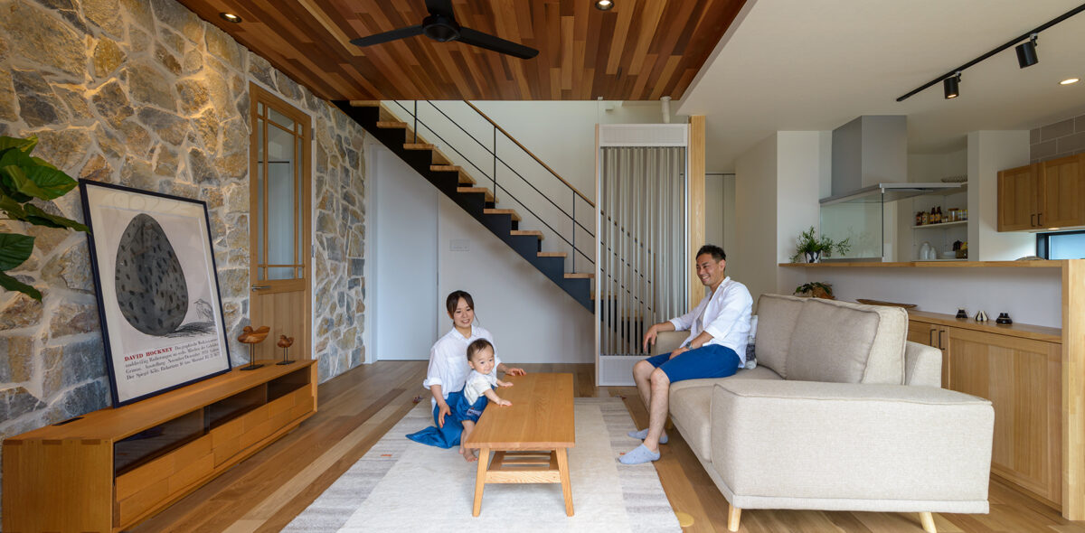 豊かな時を楽しむ回遊できる家