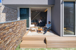 視線が抜ける開放感 北欧ナチュラルモダンの家