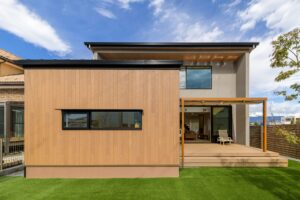 リゾートホテルの開放感を感じる家